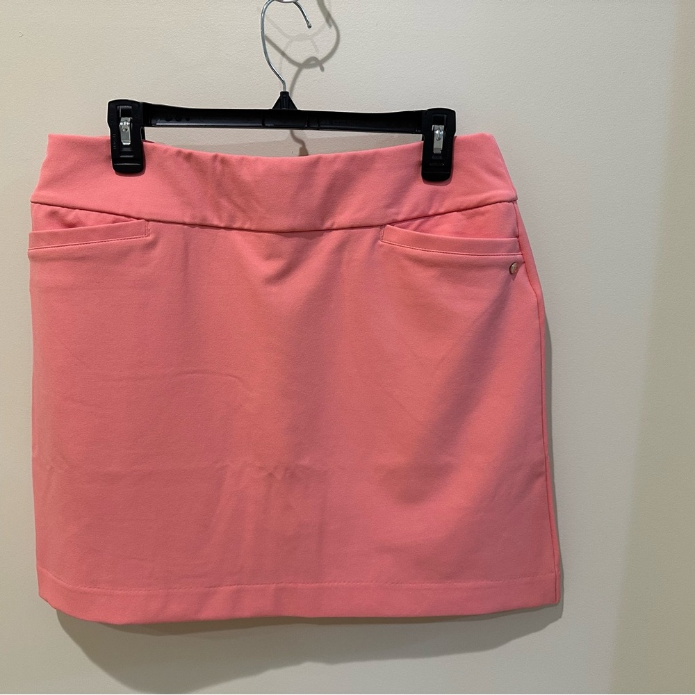 NWT Fairway & Greene Peach Golf Skirt